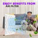 16x20x1 MERV 11 (6-Pack) Pleated Air Filter (Actual Size: 15.75x19.75x0.75") MPR 1200 & FPR 7, Furnace Air Filters