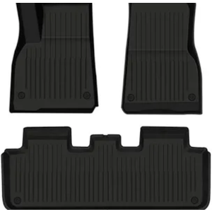 MIRAIDON Tesla Model Y Floor Mats, TPE Eco-Friendly Heavy Duty 1st & 2nd Row Foot Mats for 2017-2023 Tesla Model Y(Set of 3) MIRAIDON Tesla Model Y Floor Mats, TPE Eco-Friendly Heavy Duty 1st & 2nd Row Foot Mats for 2017-2023 Tesla Model Y(Set of 3)