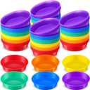 24 Pcs Sorting Bowls for Preschool 6 Colors Counting and Sorting Bowls for Toddlers Early Math and Fine Motor Skills STEM Sets Gift for Toddlers Kids, 5.12 inches