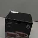 Gezzeny Vintage Coffee Mugs 14 Oz Set of 2 Amber Embossed Glass Tea Cups for Cappccino, Latte,Cereal, Yogurt, Beverage Christmas Thanksgiving Day Gifts