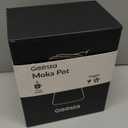 Geesta Premium Crystal Glass-Top Stovetop Espresso Moka Pot - 4/6/ 9 Cups - Stainless Steel Coffee Maker- 240ml/8.5oz/6 cup (espresso cup=40ml)