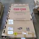 Frameless Double Sliding Shower Door: 56-60 in. W x 74 in. H, 5/16 (8mm) Clear Tempered Glass with Explosion-Proof Film Soft-Close Mechanism for Bathroom Shower, Matte Black