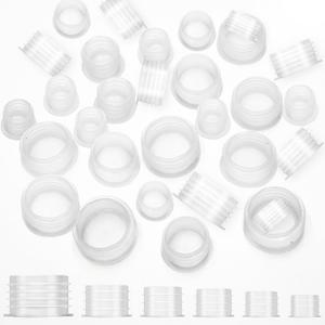 60-Pack Salt and Pepper Shaker Plugs, Reusable Salt Shaker Stopper Plug, 6 Size Salt Shaker Plug Replacement, for Bottle Neck Diameters 0.39, 0.47, 0.55, 0.63, 0.7, 0.9Bottles