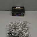 Icicle lights Outdoor - 33ft Christmas Lights with 400LED 75 Drops 8 Modes, Plug in Curtain String Lights Waterproof for Holiday Wedding Party Home Garden Bedroom Indoor Outdoor Decoration, Cool White